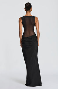 Vestido Maxi Plisado Sonia
