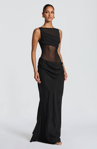 Vestido Maxi Plisado Sonia