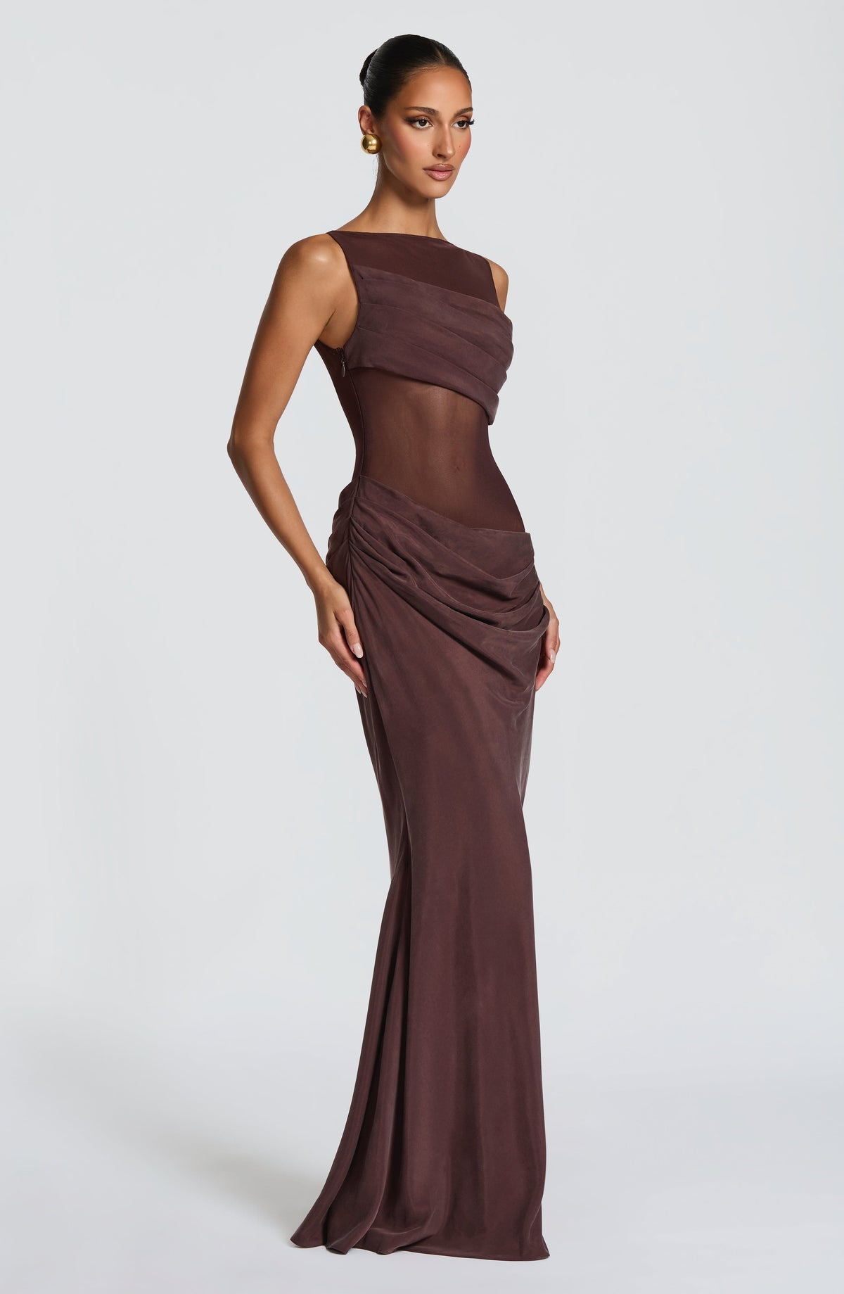Vestido Maxi Plisado Abril
