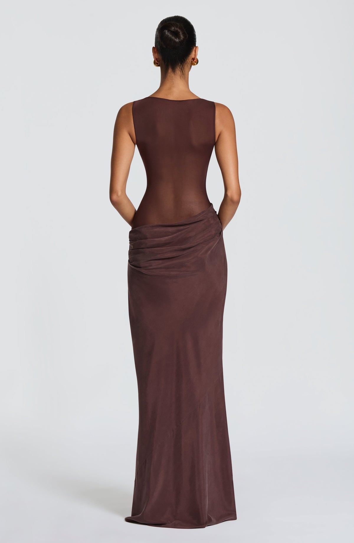 Vestido Maxi Plisado Sonia