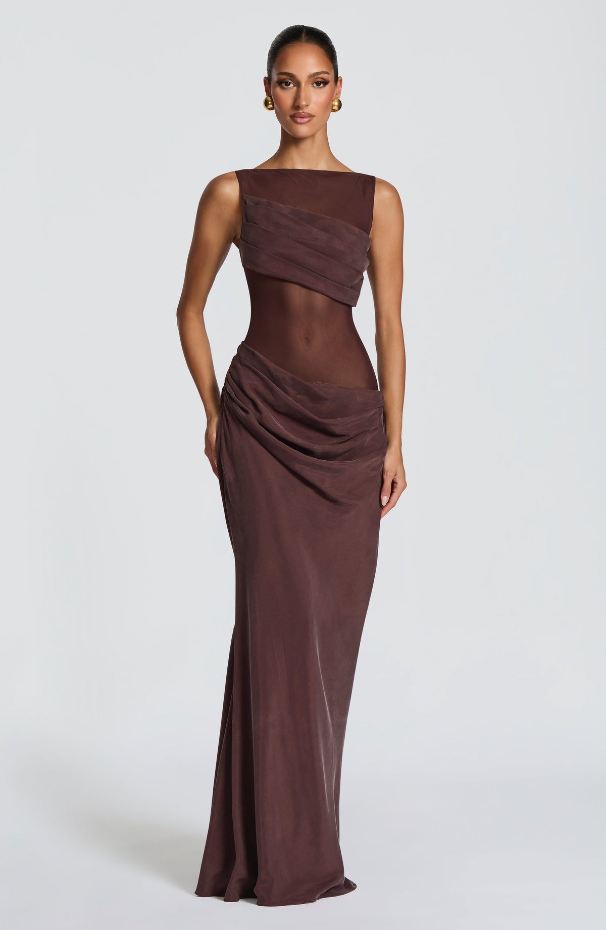 Vestido Maxi Plisado Abril