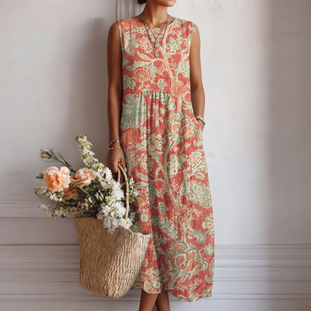 Vestido Midi Diario