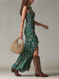 Vestido Maxi Boho Retro