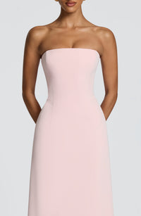 Vestido Maxi Corsé Blanca Chloe