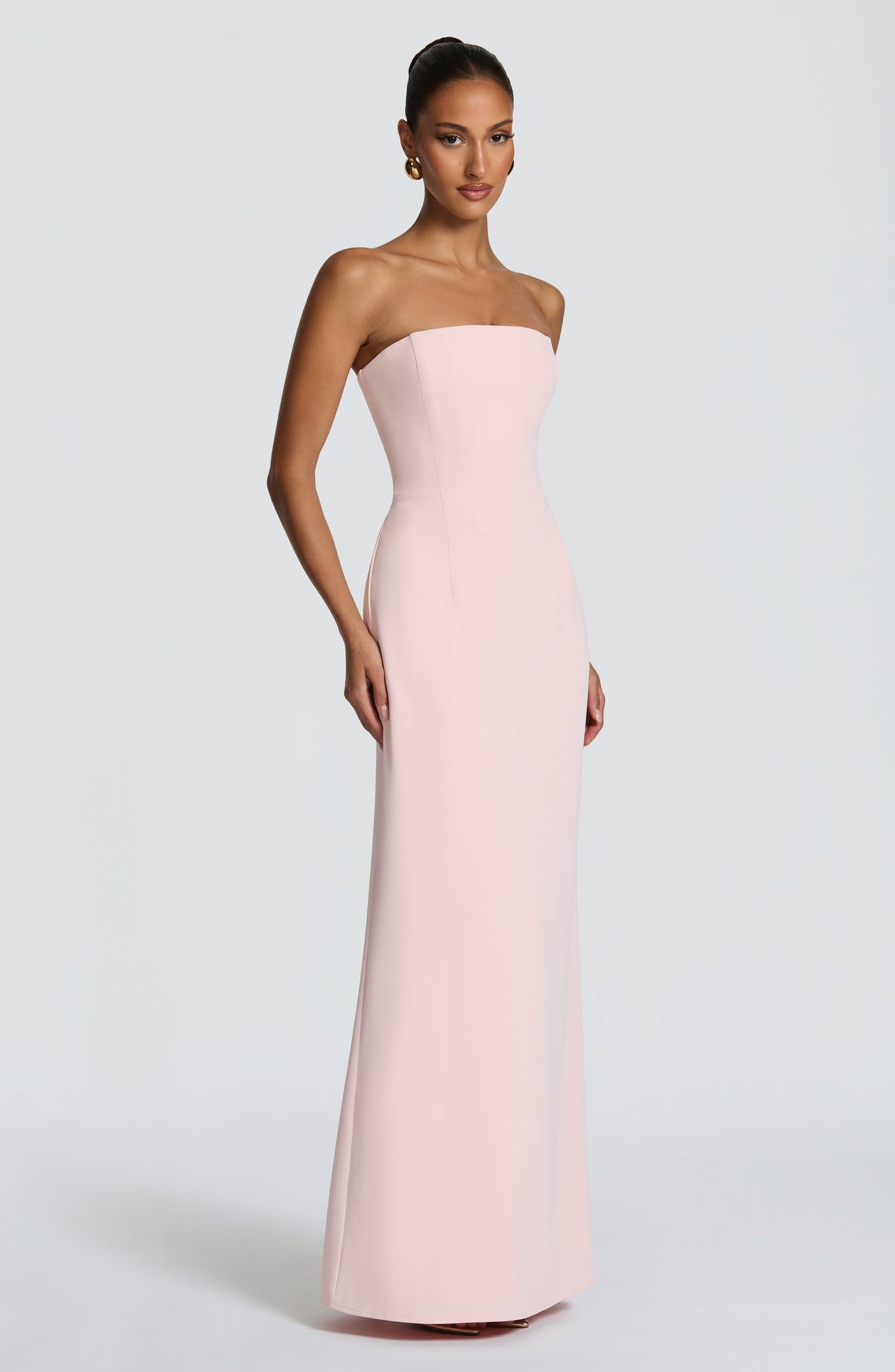 Vestido Maxi Corsé Blanca Chloe