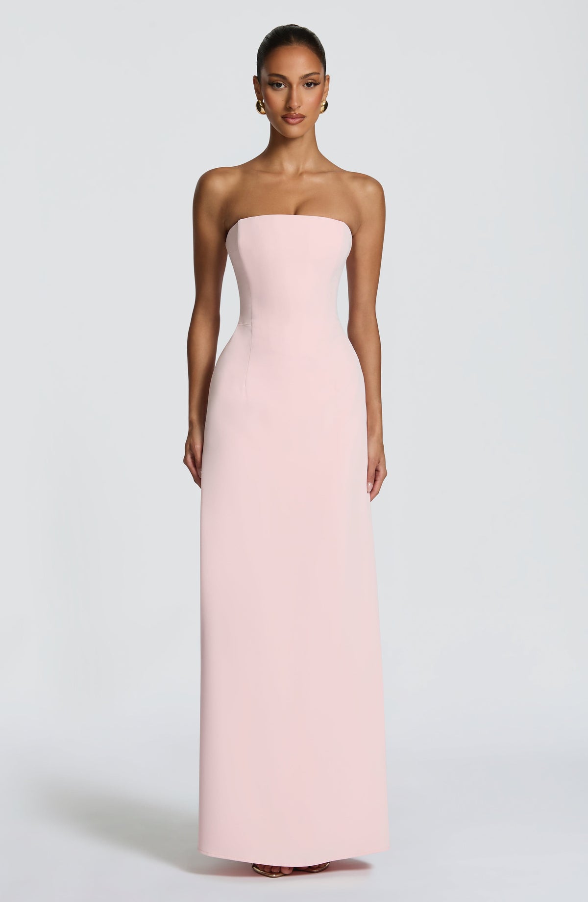 Vestido Maxi Corsé Blanca Chloe