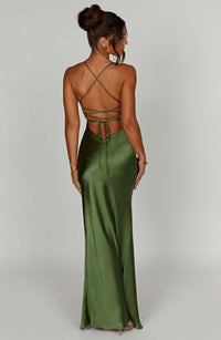 Vestido Maxi de Espalda Descubierta Mireia
