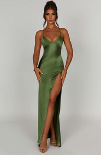 Vestido Maxi de Espalda Descubierta Mireia