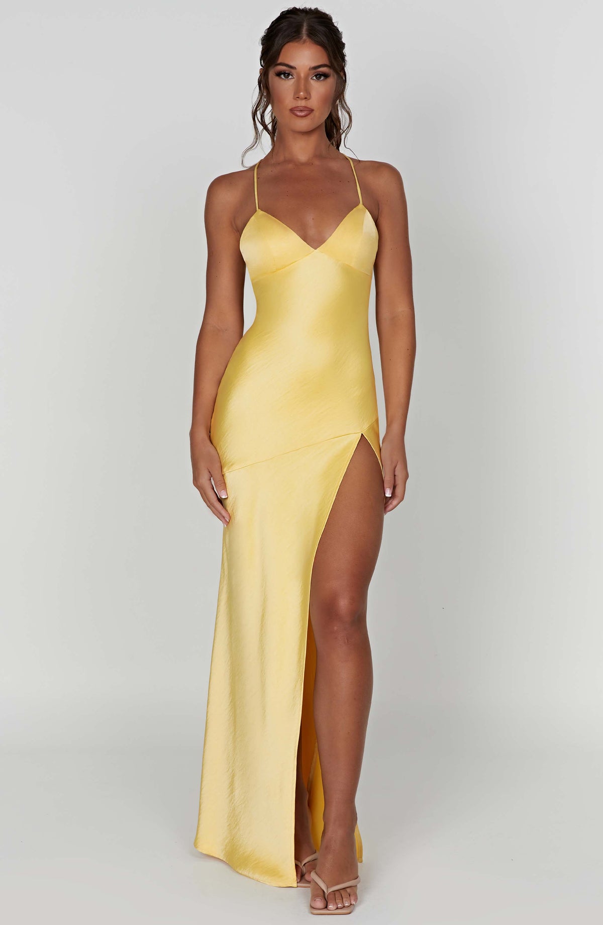 Vestido Maxi de Espalda Descubierta Beatriz