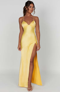 Vestido Maxi de Espalda Descubierta Beatriz