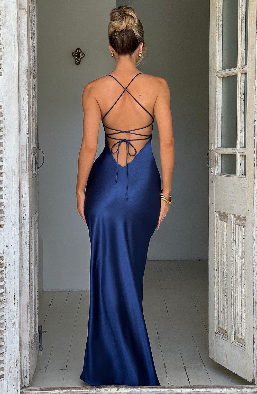 Vestido Maxi de Espalda Descubierta Mireia