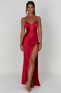 Vestido Maxi de Espalda Descubierta Mireia