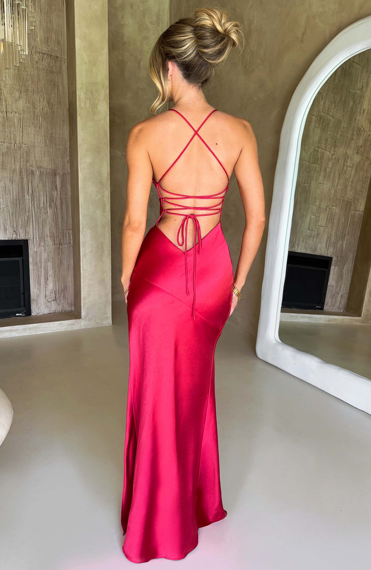 Vestido Maxi de Espalda Descubierta Mireia