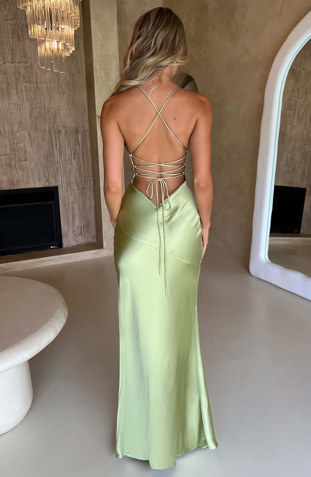 Vestido Maxi de Espalda Descubierta Beatriz