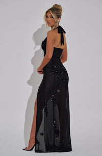 Vestido Maxi con Brillo Ona