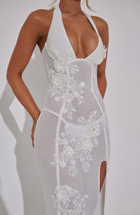 Vestido Maxi con Brillo Ona