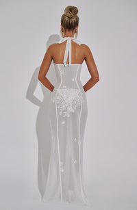 Vestido Maxi con Brillo Ona