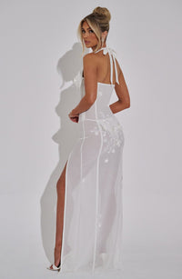 Vestido Maxi con Brillo Ona