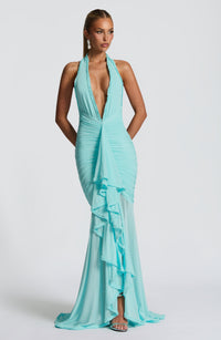 Vestido Maxi Halter Pilar Irene
