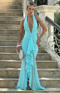 Vestido Maxi Halter Pilar Irene