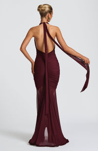 Vestido Maxi Halter Pilar Emma