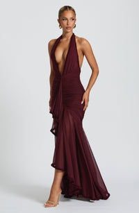 Vestido Maxi Halter Pilar Emma