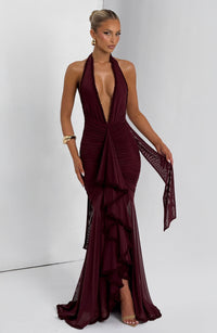 Vestido Maxi Halter Pilar Irene