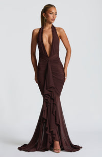 Vestido Maxi Halter Pilar Emma