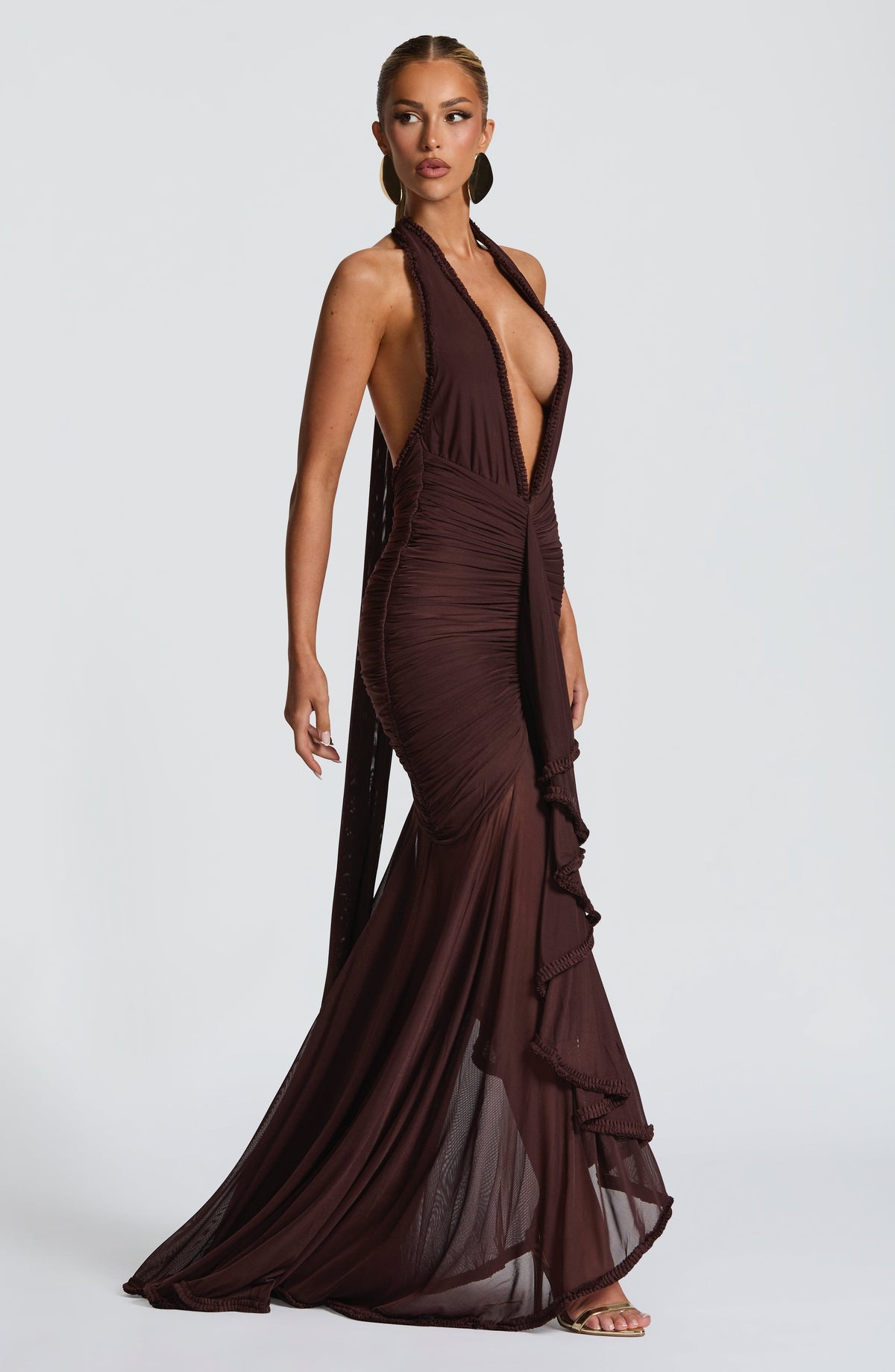 Vestido Maxi Halter Pilar Irene