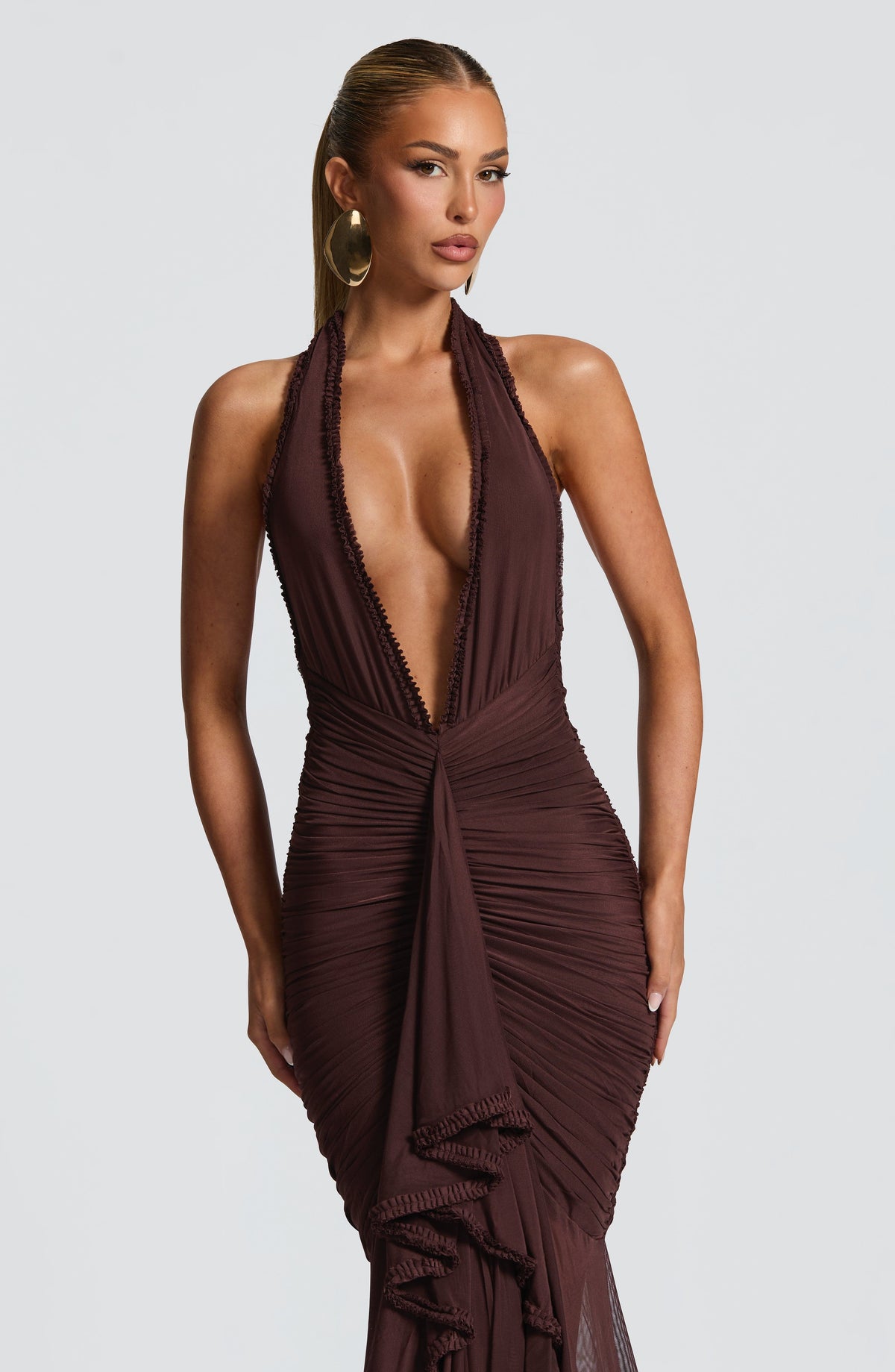 Vestido Maxi Halter Pilar Irene