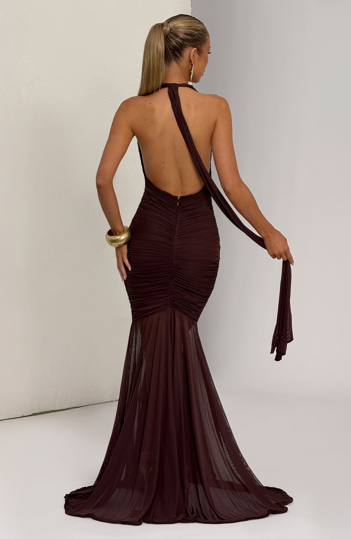 Vestido Maxi Halter Pilar Emma
