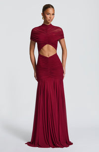 Vestido Maxi de Cuello Alto Andrea