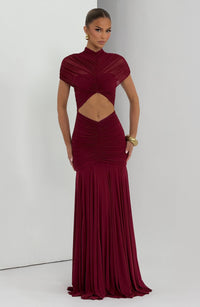 Vestido Maxi de Cuello Alto Andrea