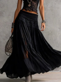 Conjunto Top y Falda Plisado