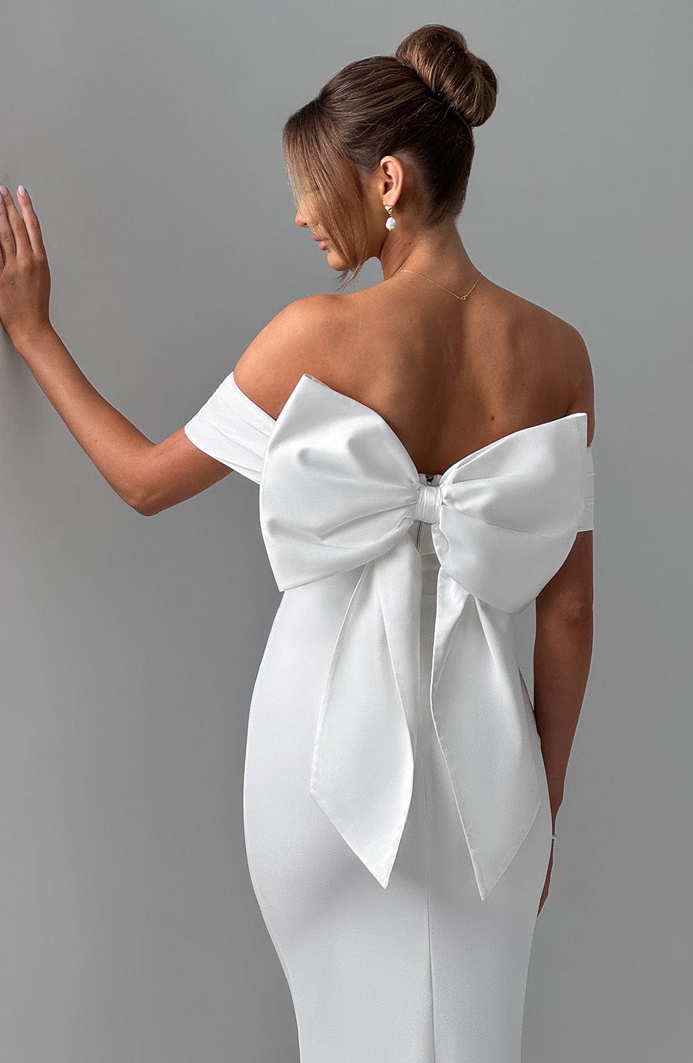 Vestido Maxi con Lazo Elena