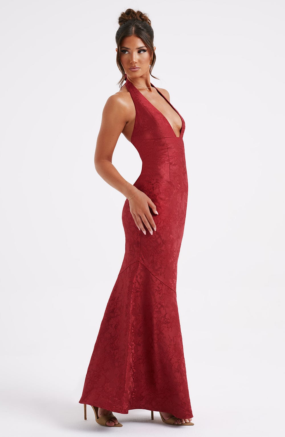 Vestido Maxi Halter Cayetana Berta