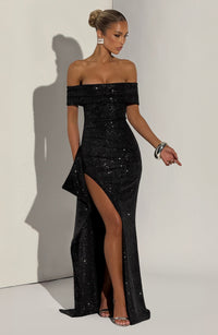 Vestido Maxi con Brillo Helena
