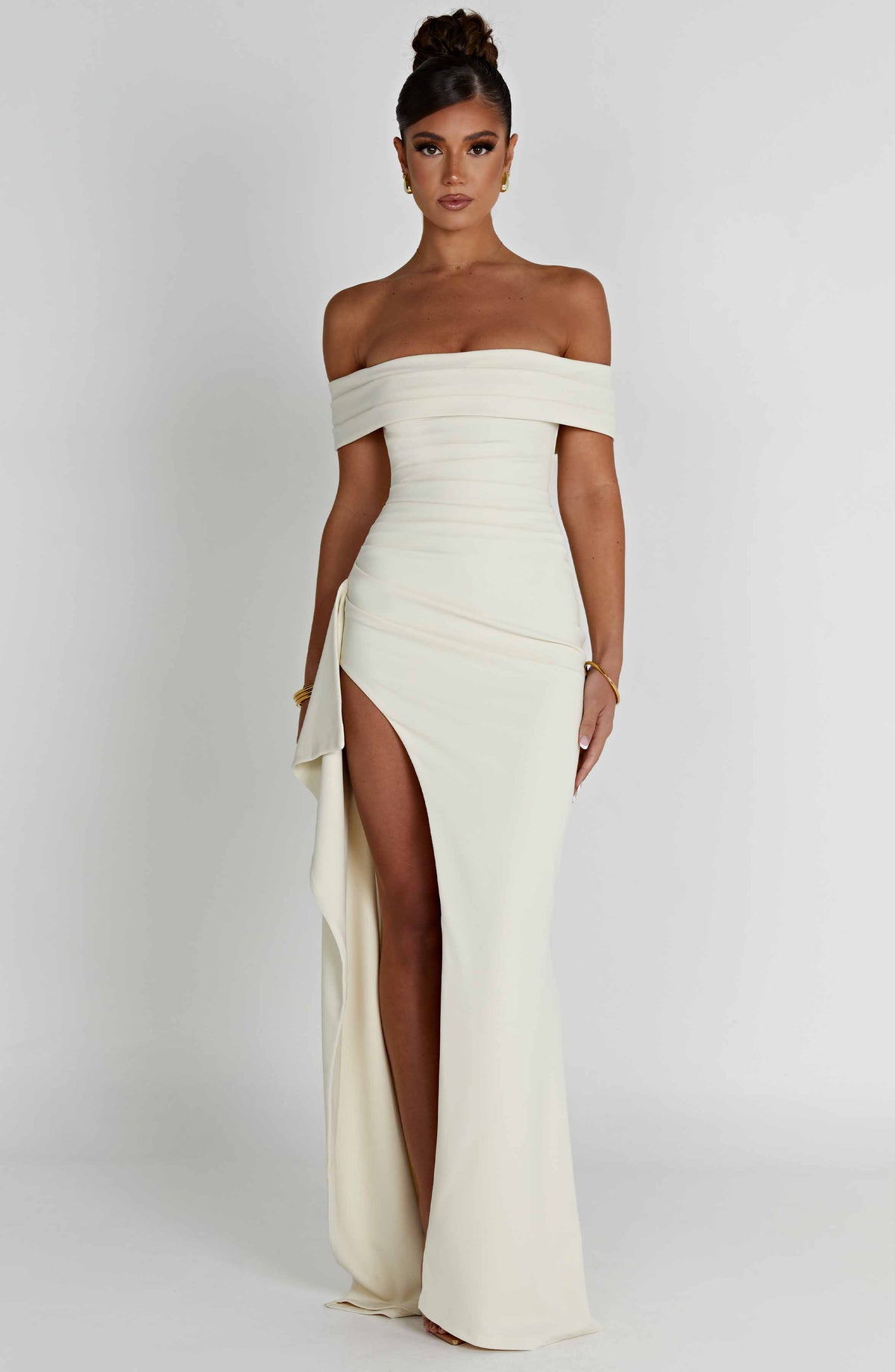 Vestido Maxi Bardot Alicia
