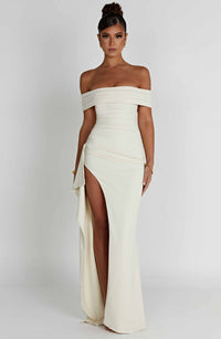 Vestido Maxi Bardot Alicia