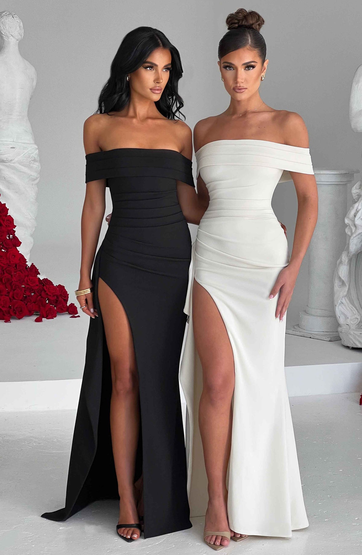 Vestido Maxi Bardot Alicia