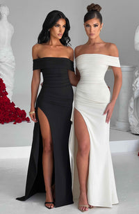Vestido Maxi Bardot Alicia