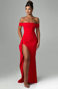 Vestido Maxi Bardot Pilar