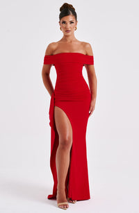 Vestido Maxi Bardot Pilar