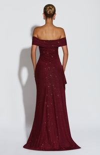 Vestido Maxi con Brillo Paloma