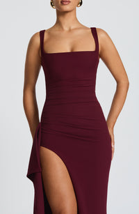 Vestido Maxi de Escote Cuadrado Irene