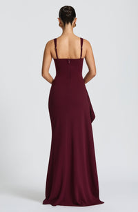 Vestido Maxi de Escote Cuadrado Irene