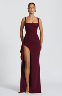 Vestido Maxi de Escote Cuadrado Irene