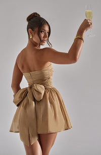 Vestido Mini con Brillo Elena