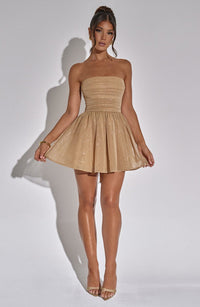 Vestido Mini con Brillo Pilar