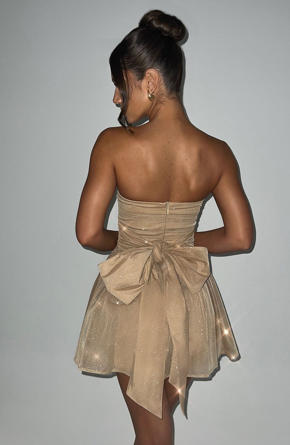 Vestido Mini con Brillo Pilar
